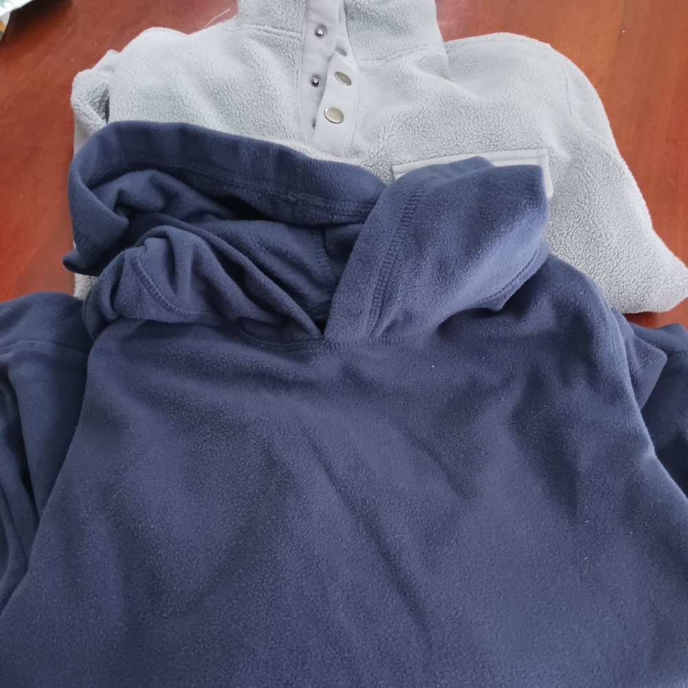 Bass Navy Fleece Pullover